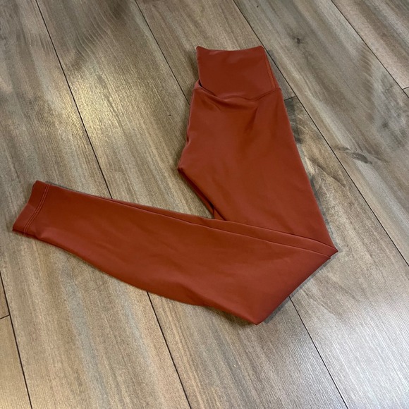 Lululemon Align Leggings High Rise‎ Yoga Pants Activewear Rust Size 4 - Picture 1 of 4